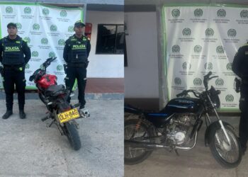 Policía recuperó dos motocicletas reportadas como hurtadas en Maicao