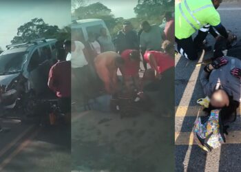 Dos personas resultaron heridas en accidente de tránsito en la vía Fonseca – Barrancas