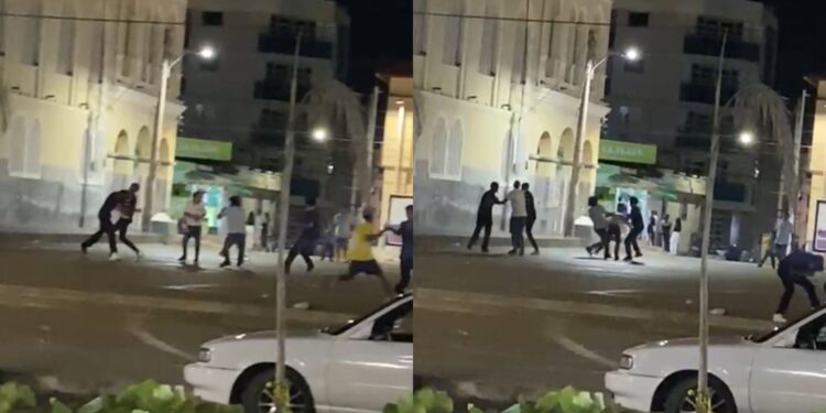 Riña entre adolescentes generó alteración del orden público en el parque Nicolás de Federman en Riohacha