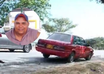 Un accidente de tránsito en la vía Barrancas – Fonseca dejó un muerto y una persona herida