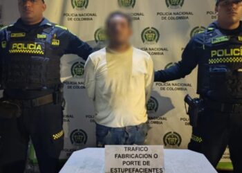 Detienen a un hombre por el porte de 15 papeletas de clorhidrato de cocaína en Maicao
