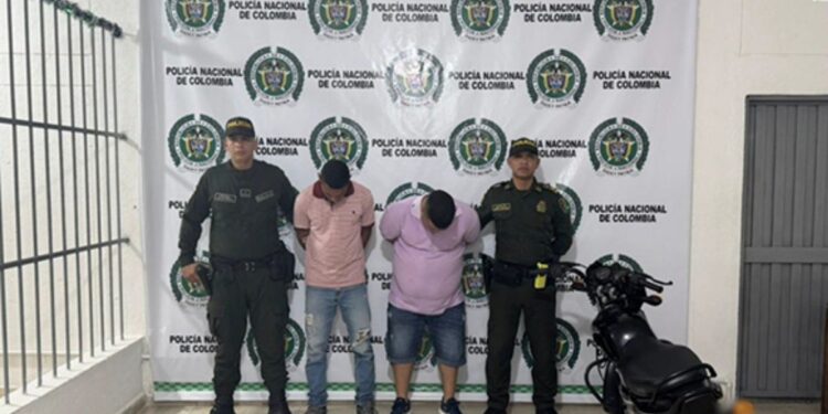 Judicializan a dos hombres que habrían participado en un fleteo en un centro comercial de Valledupar