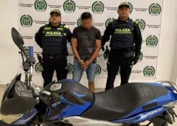 Capturan a una persona por conducir una motocicleta hurtada en Riohacha
