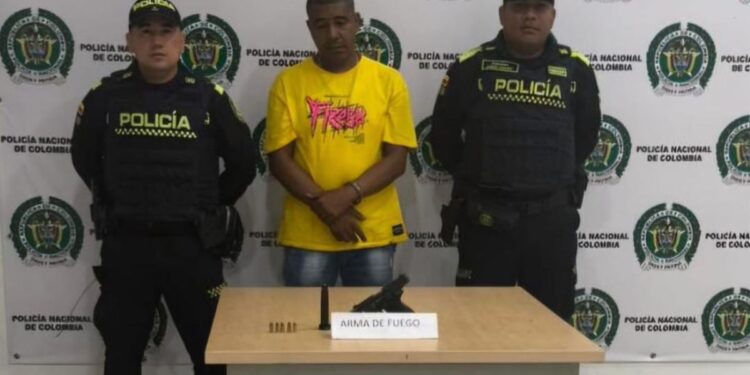 Capturan a una persona con una pistola Jericho sin salvoconducto en el municipio de Dibulla