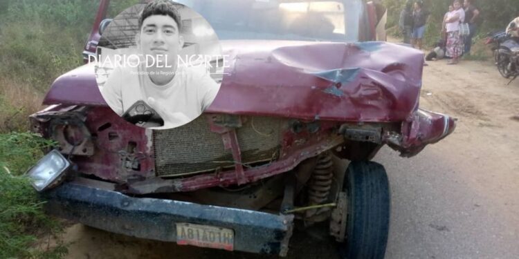 Dos jóvenes de 17 años de edad, sufrieron un accidente de tránsito en la frontera venezolana; uno murió
