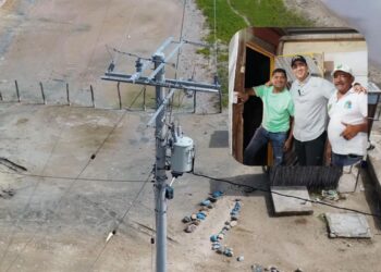 58 familias y el turismo de Mayapo se iluminan con la llegada de energía eléctrica