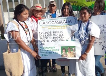 Campesinos protestan por el incumplimiento de otorgación de tierras