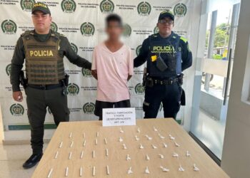 Capturan a una persona por porte de sustancias estupefacientes en Fonseca