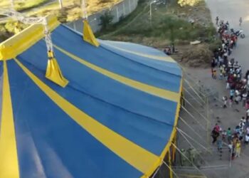 El Circo Colombia llegó con su magia y diversión a Maicao, La Guajira