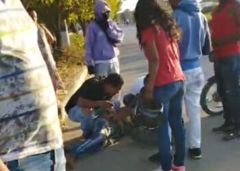 Dos personas heridas en dos accidentes de tránsito de moto este domingo en Riohacha