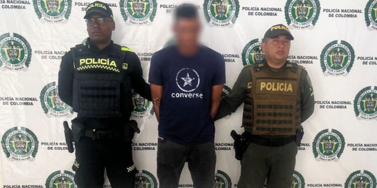 Capturan a un hombre por el delito de hurto en el municipio de Fonseca