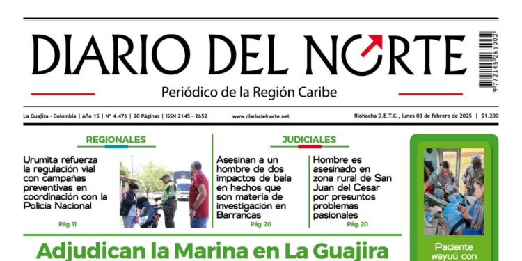 Esta es nuestra edición de hoy lunes 03 de febrero de 2025