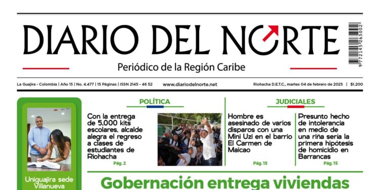 Esta es nuestra edición de hoy martes 04 de febrero de 2025