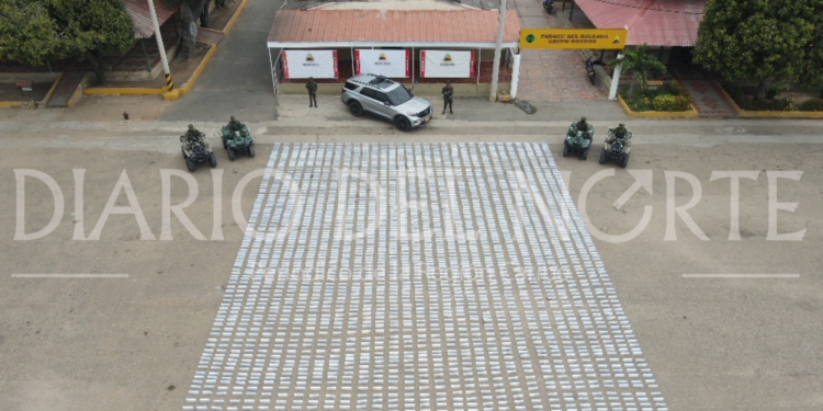 Incautan 510.000 unidades de cigarrillo de contrabando en zona urbana de Fonseca