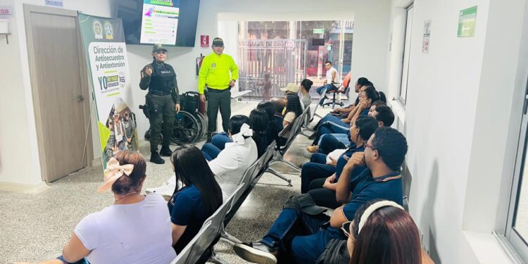 Intensifican jornada de prevención de los delitos de extorsión y secuestro en La Guajira