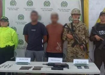 En operativos de seguridad, capturan en Maicao a dos presuntos traficantes de armas