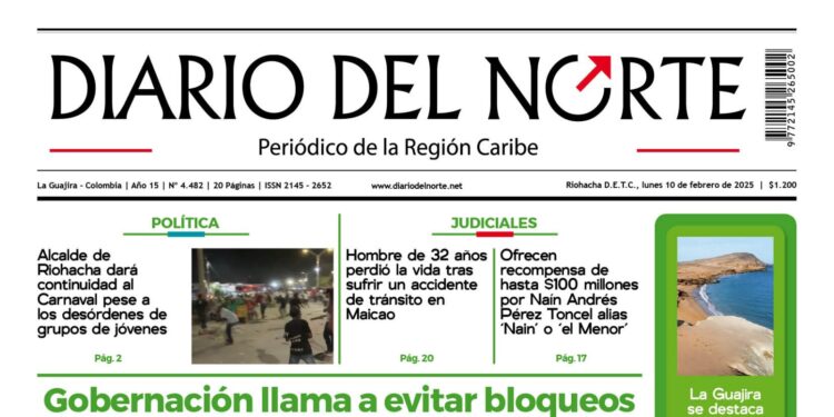 Esta es nuestra edición de hoy lunes 10 de febrero de 2025