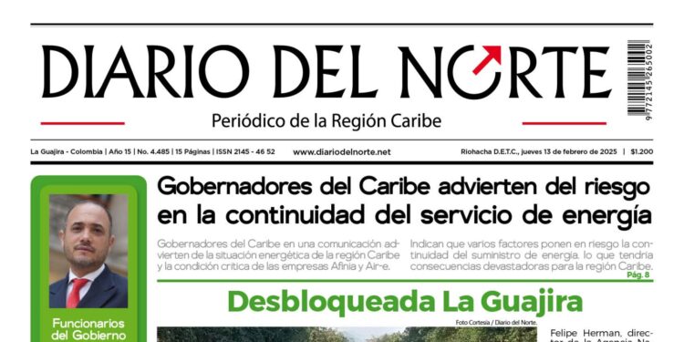 Esta es nuestra edición de hoy jueves 13 de febrero de 2025