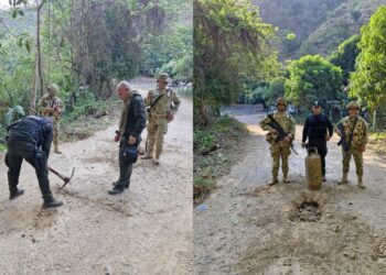 Ejército Nacional frustra atentando terrorista con cilindros en zona rural del municipio de La Gloria – Cesar