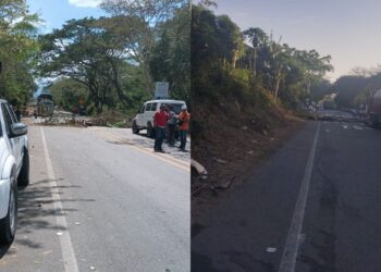 Nueve puntos viales de La Guajira permanecen bloqueados por paro departamental