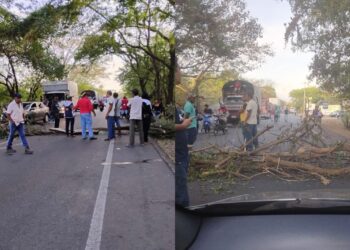 Permanecen algunos bloqueos tras desacuerdos entre líderes del paro departamental en La Guajira