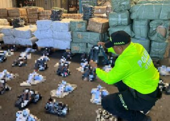 Incautan cerca de $600 millones en mercancía de contrabando en Cartagena