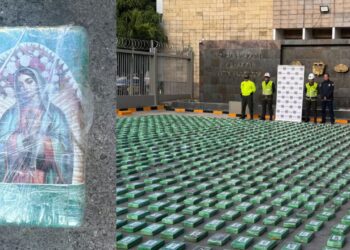 Incautan 1,6 toneladas de cocaína en el Puerto de Cartagena: paquetes tenían marquillas de la Virgen