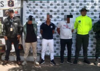 Capturan a tres presuntos integrantes del Clan del Golfo en Bosconia, Valledupar y Bogotá