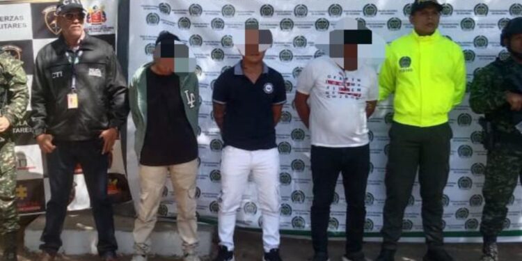 Capturan a tres presuntos integrantes del Clan del Golfo en Bosconia, Valledupar y Bogotá