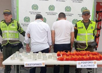 En la vía Paradero – Maicao capturan a dos personas por porte ilegal de municiones de uso de la Fuerza Pública