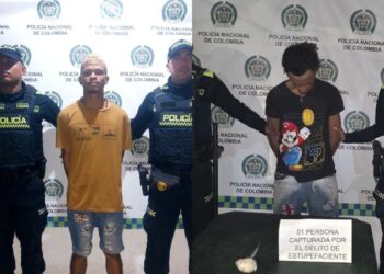 Capturan a dos personas e incautan estupefacientes en operativos en Maicao