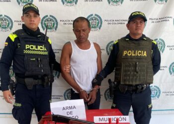 Capturan a un hombre que realizaba disparos al aire con un arma ilegal en Fonseca