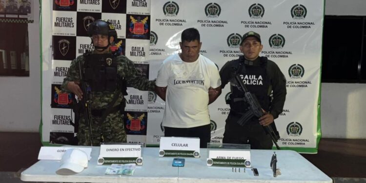 Judicializan a sujeto por el delito de extorsión y tráfico de armas en Maicao