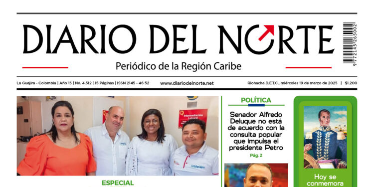 Esta es nuestra edición de hoy miercoles 19 de marzo de 2025