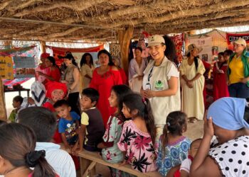 Subdirectora del ICBF supervisó modelo propio de atención en comunidades wayuu de La Guajira