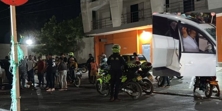 Varias personas resultaron lesionadas en un accidente de tránsito en el Distrito de Riohacha