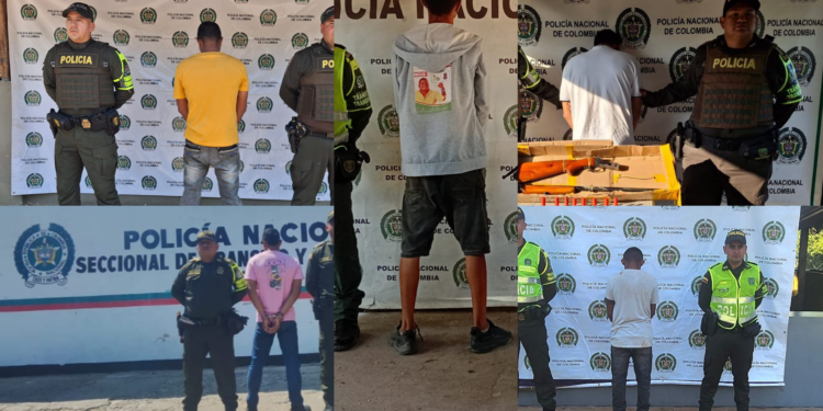 Capturan a cinco personas por diferentes delitos en carreteras de La Guajira