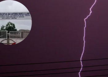 Rayo hiere a cuatro estudiantes en Córdoba, uno está en estado crítico