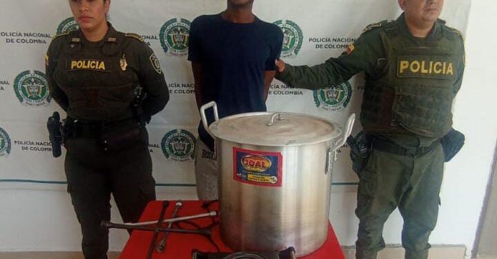 Capturan a un hombre por el delito de hurto en Fonseca