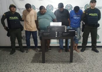 Capturan a cinco personas por el presunto delito de hurto en San Juan del Cesar