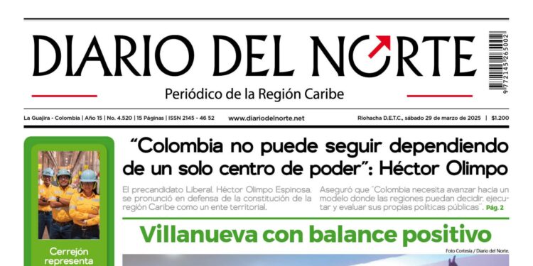 Esta es nuestra edición de hoy sábado 29 de marzo de 2025