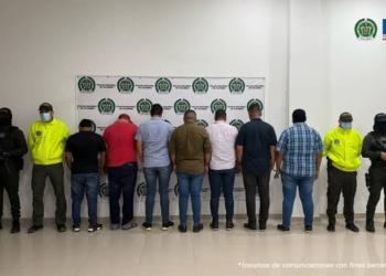 Capturan a cinco policías y dos civiles por presunto tráfico de drogas en La Guajira