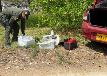 Incautan 247 kilos de cocaína en Salgar que serían enviados a Cartagena para tráfico internacional