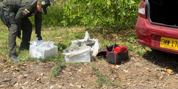 Incautan 247 kilos de cocaína en Salgar que serían enviados a Cartagena para tráfico internacional