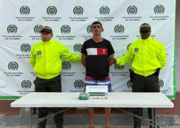 Capturan a un hombre en Maicao con 485 gramos de marihuana