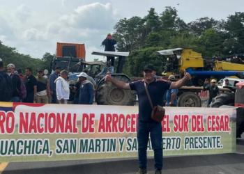 Sin acuerdos en el paro arrocero: protestas y bloqueos continúan en el país