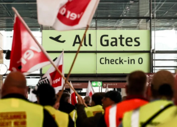 Huelga en aeropuertos deja a Alemania prácticamente aislada por aire