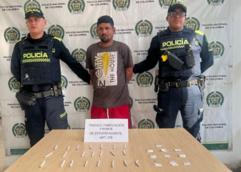 Hombre capturado en Hatonuevo con cocaína y marihuana durante operativo policial