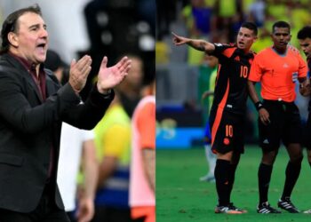 «Me quedan muchas dudas sobre las decisiones arbitrales; analicen ustedes, porque si hablo me sancionan»: Néstor Lorenzo