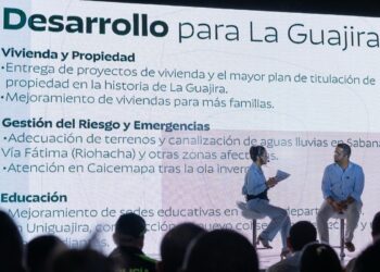 Gobernador Jairo Aguilar Deluque presentó el balance de su primer año de gestión ante cientos de guajiros